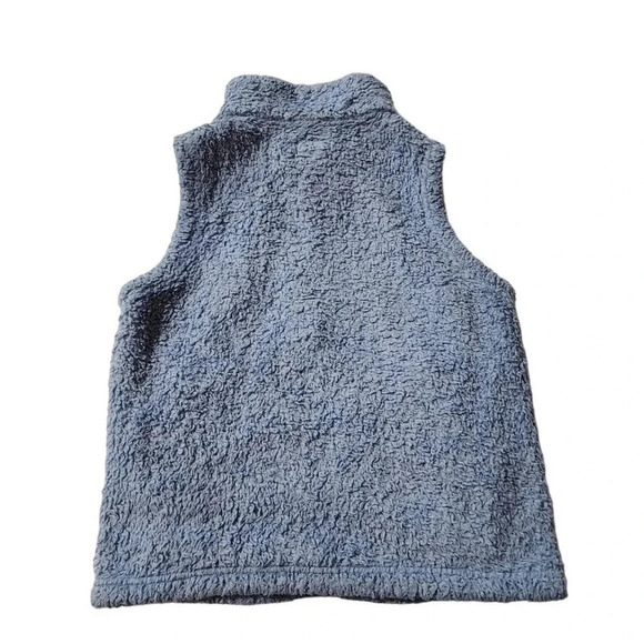 Patagonia Women's Size Small Los Gatos Fleece Teddy Blue Vest - Picture 5 of 7